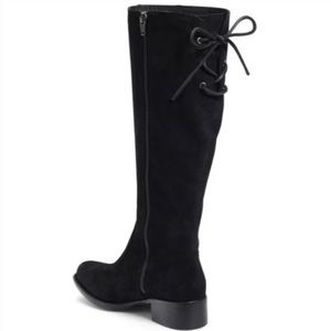 Born Cotto Black Suede Knee High Boots 8.5